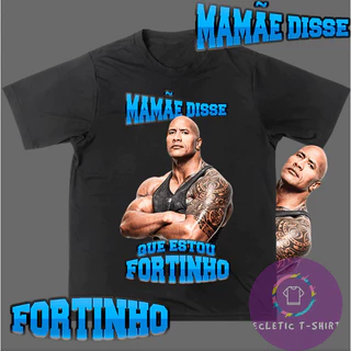 Camiseta Mamãe Disse Que Estou Fortinho Vintage Artista Camisa Unissex 100% Algodão - Envio Rápido Tamanhos Plus Size