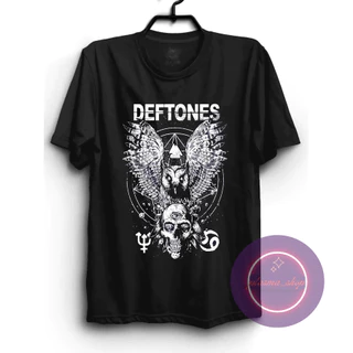 Camiseta Deftones Streetwear 100% Algodão Unissex - Envio Rápido