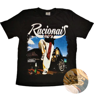 Camiseta Unissex Racionais Mcs Vintage Algodão Alta Qualidade Envio Rapido Plus Size
