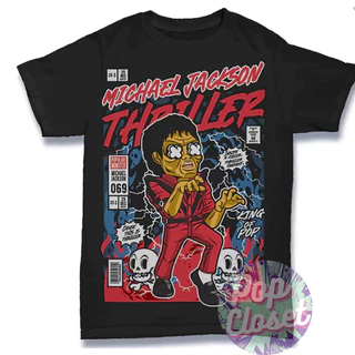 Camiseta Michael Jackson\Zumbi Unissex Qualidade 100% Algodão Streetwear Temos Plus Size Envio Rápido