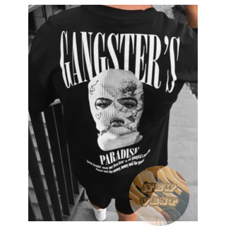 Camiseta Unissex Gangster's Paradise Algodão Alta Qualidade Envio Rapido Plus Size
