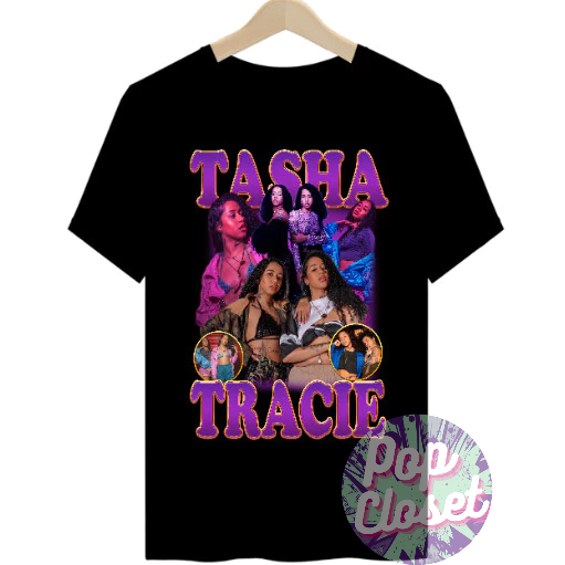 Camiseta Tasha Tracie Unissex Qualidade 100% Algodão Streetwear Temos ...