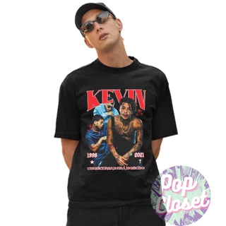 Camiseta Mc Kevin Unissex 100% Algodão - Envio Rápido