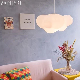 Luminária Nuvem Algodão Pendente Decoração Infantil Quarto ou Escritório