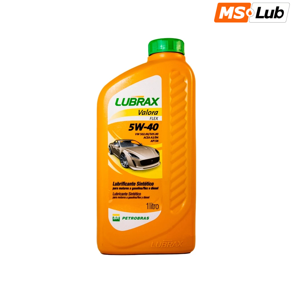 Lubrax 5w40 Valora Sintético API SN