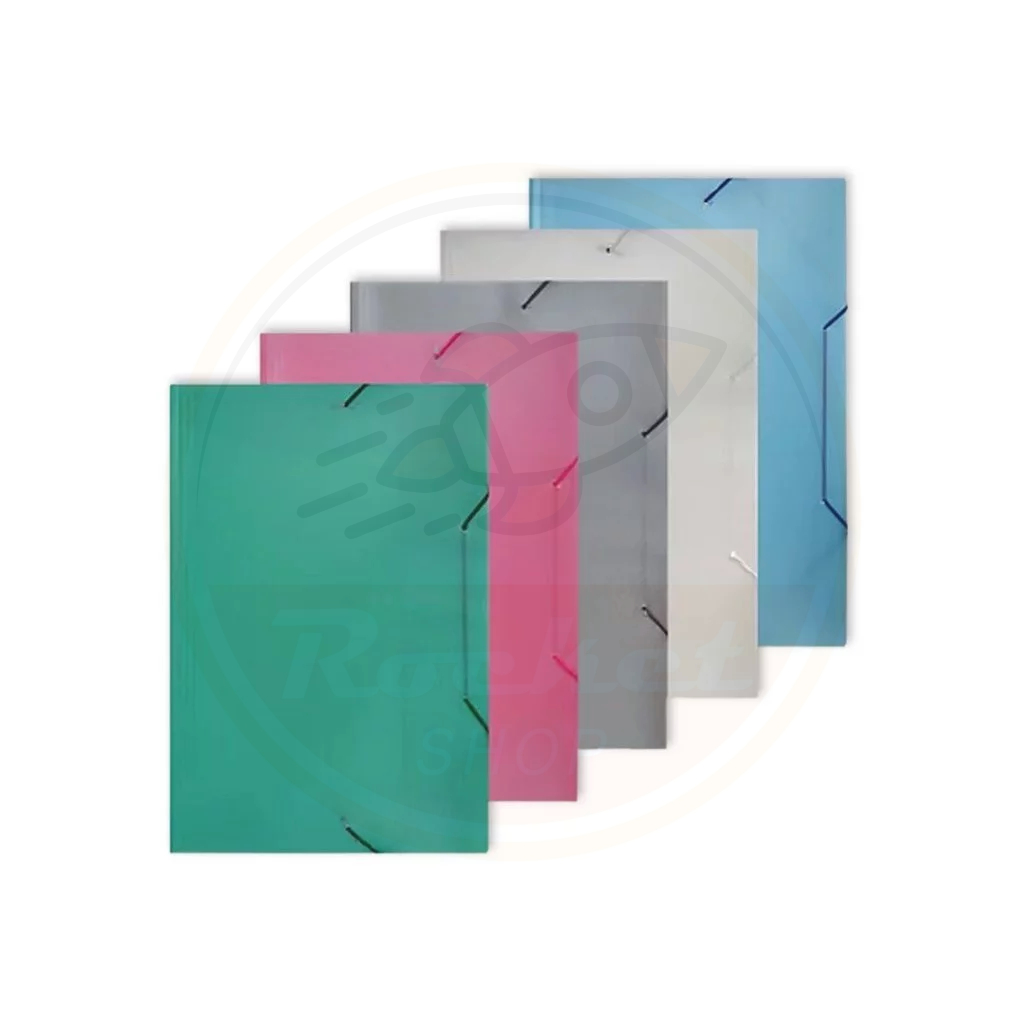 KIT 10 Unidades Pastas Com Elástico Ofício A4 Várias Cores Acp Fina ...