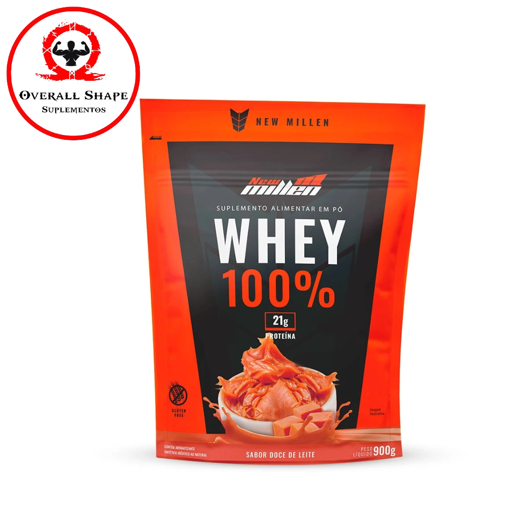 Whey 100% Refil 900g - New Millen