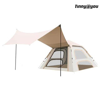 Barraca De Camping Acampamento 5 Pessoas Automática C/Tenda 2 Portas 2 Janelas Ao ar Livre TINNY YOU em Oferta na Shopee