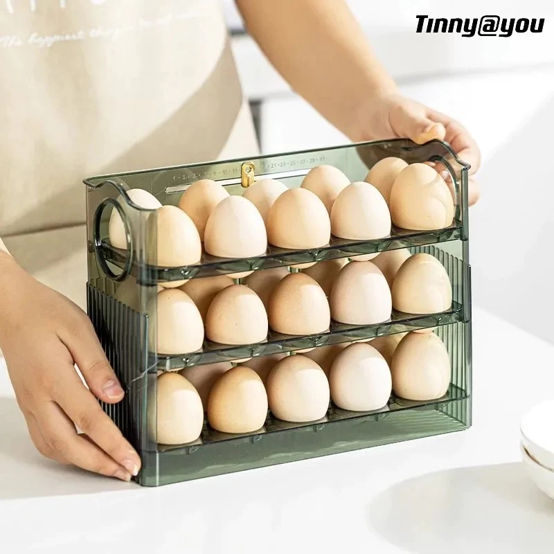 Organizador para Ovos Capacidade 30 Ovos Para Geladeira TINNY YOU