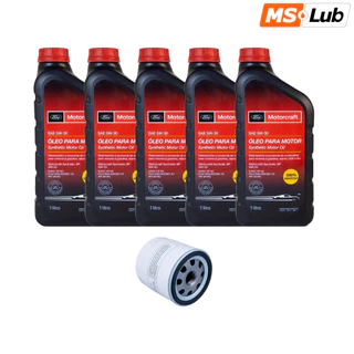 Kit Troca de Óleo para Ford Focus 2.0 16v 2009 até 2013 - Motorcraft 5w30 API SP