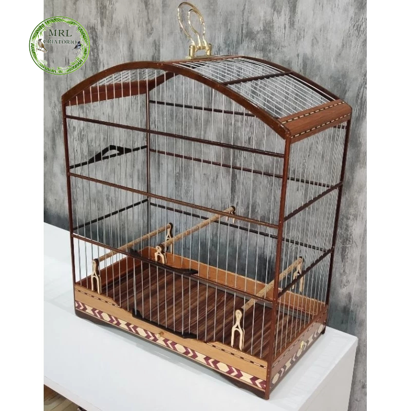 GAIOLA LUXO TIZIU VARETAS DE AÇO