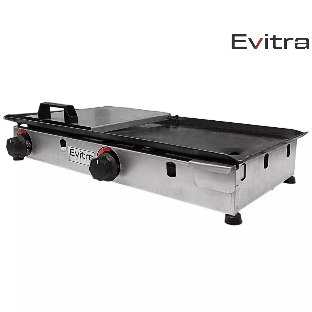 Chapa Sanduicheira 60x30 Lanche a Gas Culinaria Industrial