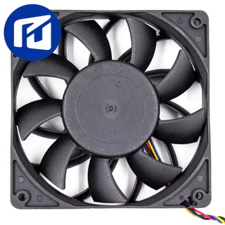 Fan 120mm Industrial Pwm De Alto Desempenho 3700rpm E 140cfm