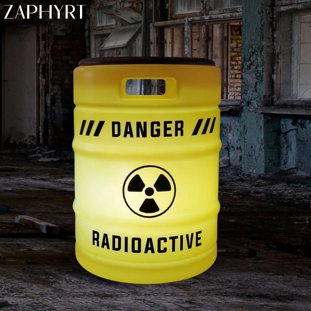 Banco com Luminária Danger Radioactive