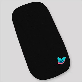 Colchao oval para moises Preto liso - Colchonete Oval para carrinho de bebe preto em Oferta na Shopee