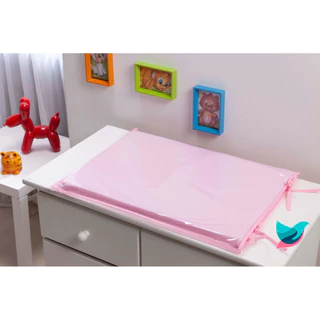 Trocador para Comoda de Bebê Menina Rosa Bebe Liso - Trocador para quarto Bebe Menina Rosa em Oferta na Shopee