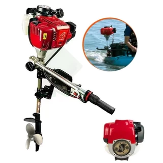 Motor 4 Tempos de popa para barco de pesca bote caiaque Embarcação até 5 metrôs