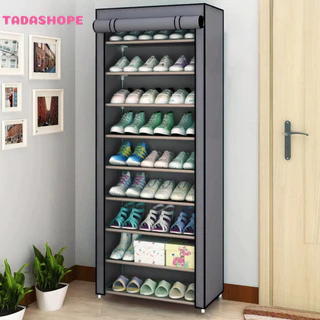 Sapateira para calçados 9 andar para 27 pares de sapatos organizador desmontável TADASHOPE