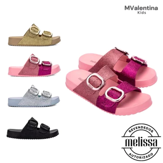 Sandália Feminina Adulto Melissa Cozy com Glitter Original - Mv-35807