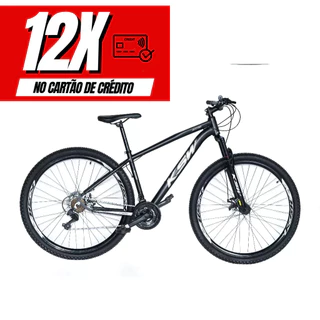 Bicicleta Bike Aro 29 KSW XLT 200 MTB Alumínio 24V Marchas Rapid Fire - Cabeamento Superior Interno
