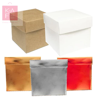 Caixa Cubo GG 15x15x15cm Kafe Embalagens