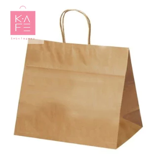 Kit Sacolas Papel Para Delivery Panetone Ovo Colher Kafe Embalagens