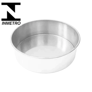 Forma Nº22 com 6cm de altura Unidade Redonda Assadeira Bolo Torta