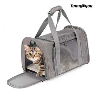 Bolsa Transporte Cães E Gatos Mochila Avião Viagem Mala TINNY YOU