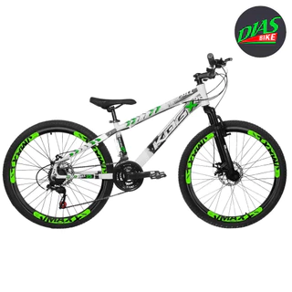 Bicicleta Aro 26 de Grau KOG Freeride 21 Velocidades Com Aros Vmaxx Disco Tipo Viking X25 e GIOS em Oferta na Shopee
