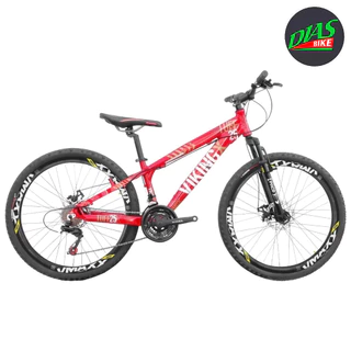 Bicicleta Aro 26 Viking Tuff X25 24v Freios Hidráulicos em Oferta na Shopee