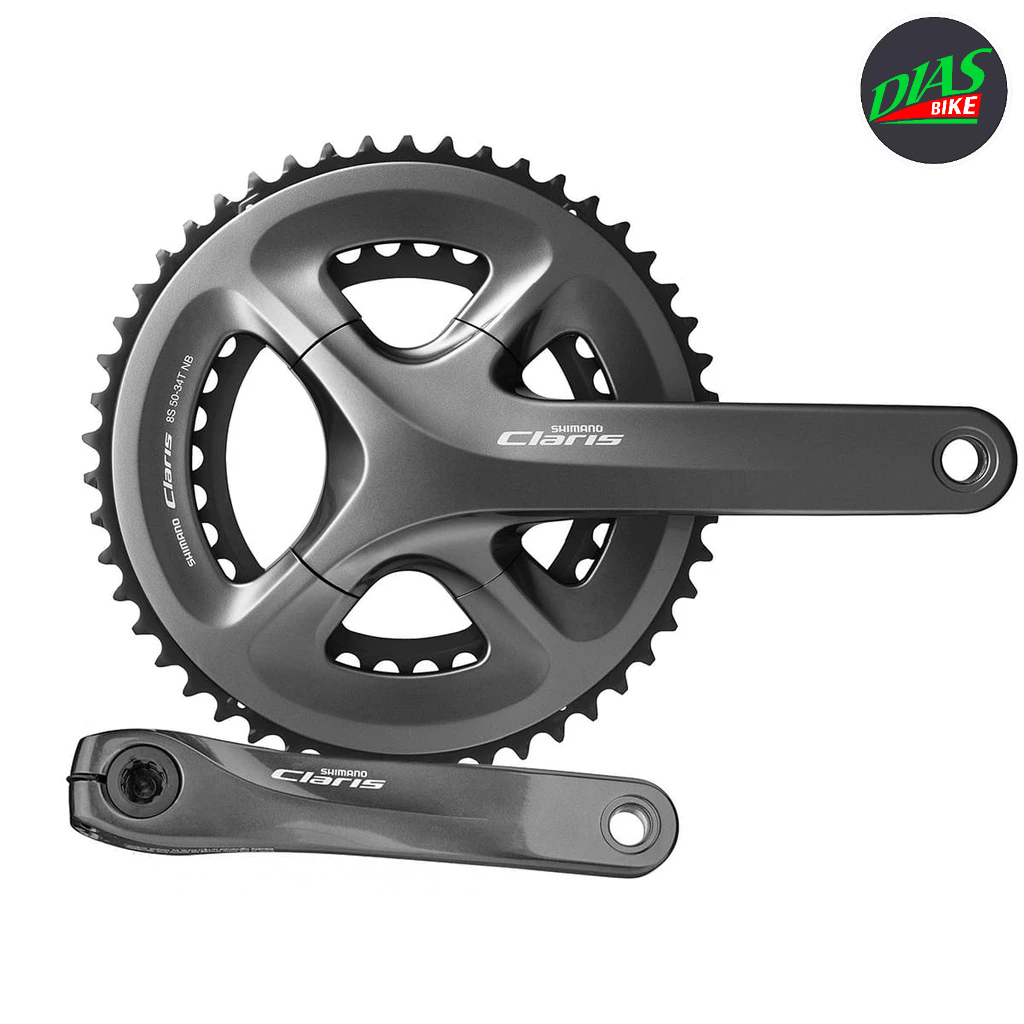 Grupo Shimano Claris R2000 STI 2x8V 11-32D SGS Com Pedivela