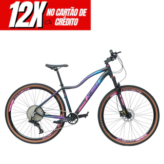 Bicicleta Aro 29 Ksw Feminina 12v Freio Hidráulico Suspensão C/ Trava