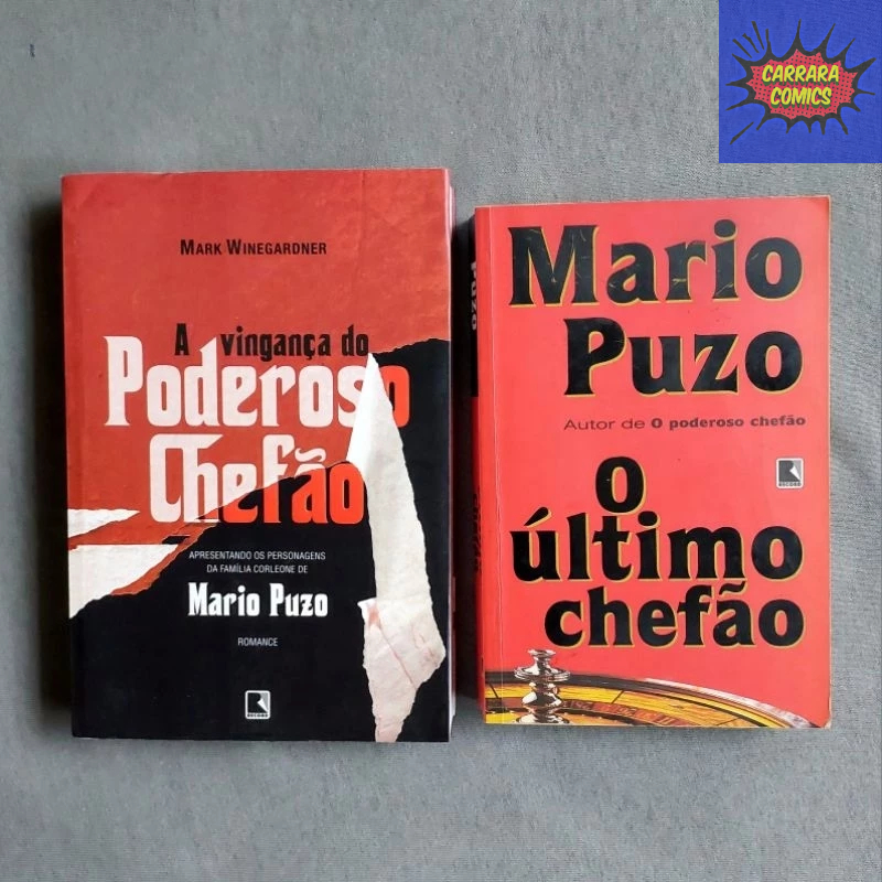 Kit 2 Livros Mario Puzo: A Vingança do Poderoso Chefão + O Último ...
