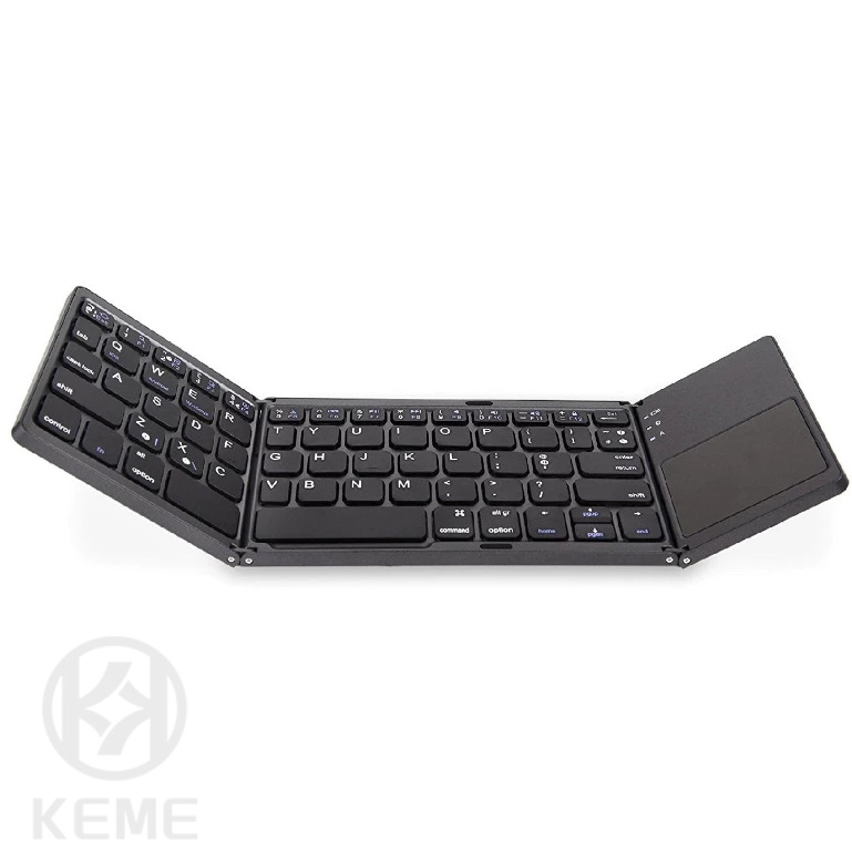 Mini Teclado Avatto Touch Dobrável Bluetooth Android Pc Ios