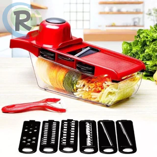 6 Em 1 Mandoline Slicer Nicer E Fatiador Cortador De Legumes