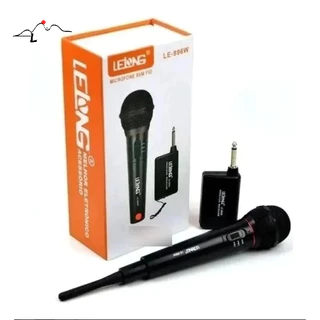 Microfone Dinamico Weireless S/ Fio Profissional Karaoke Pal