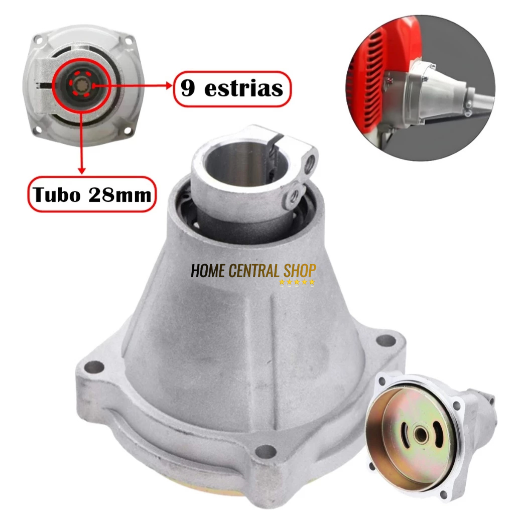 Tambor Embreagem 28mm 9 Estrias 43/52cc Roçadeira Importada | Shopee Brasil