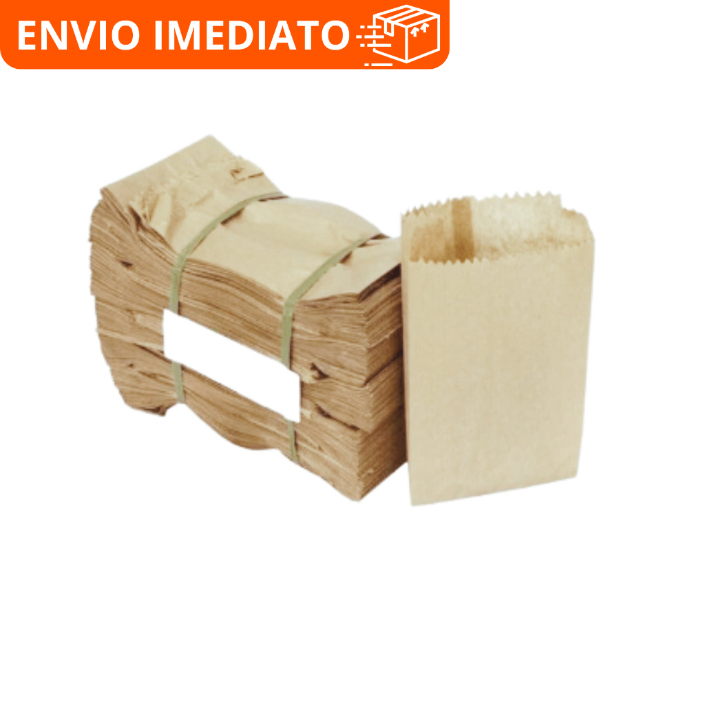 Saco de Papel Kraft SP 1/2KG c/ 500un