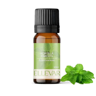Óleo Essencial De Hortelã Pimenta (Peppermint / Menta Piperita) 100% Puro e Natural -10ml