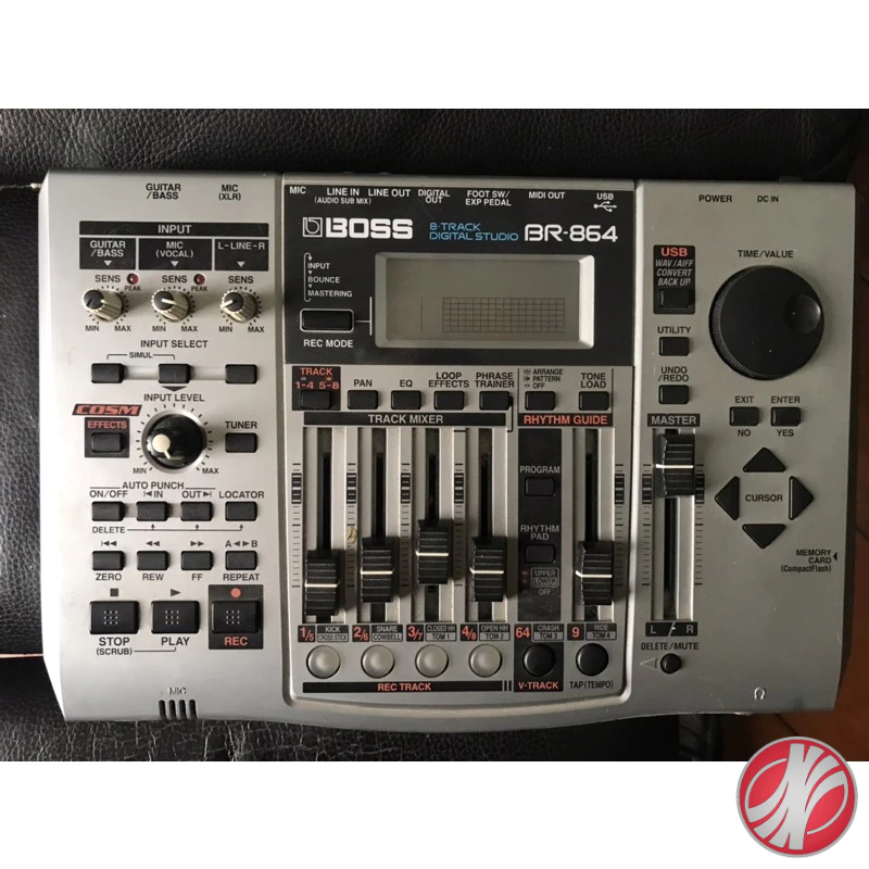 Gravador DIGITAL BOSS BR-864 muito nova - Jetasolutions - MANUAL