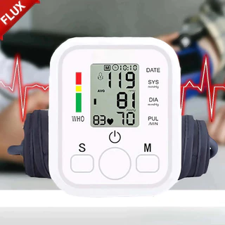 Monitor digital de pressão arterial de braço totalmente automático em Oferta na Shopee