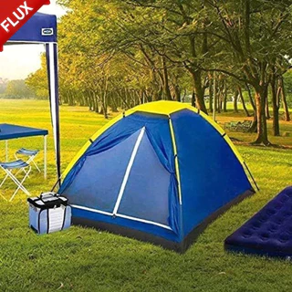 Barraca Camping Iglu 2/4 Pessoas - Barraca De Acampamento A Prova D'Água - Barraca Camping Praia FLUX em Oferta na Shopee
