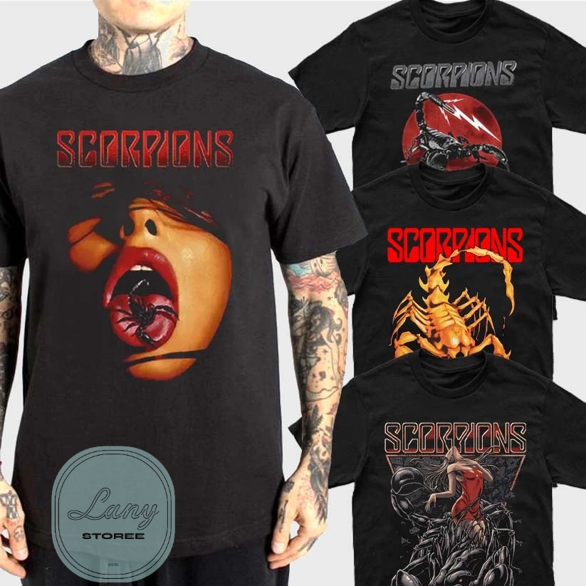 トップス SCORPIONS 00's Camisa do Scorpions em Oferta | Shopee 2025