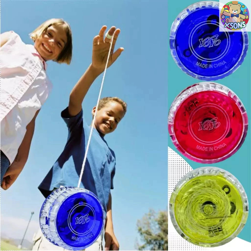 Yo 6点セット Kit 6 Io-io (ioio,yo-yo) Infantil Com Led Com 6 Yoyos | Shopee Brasil