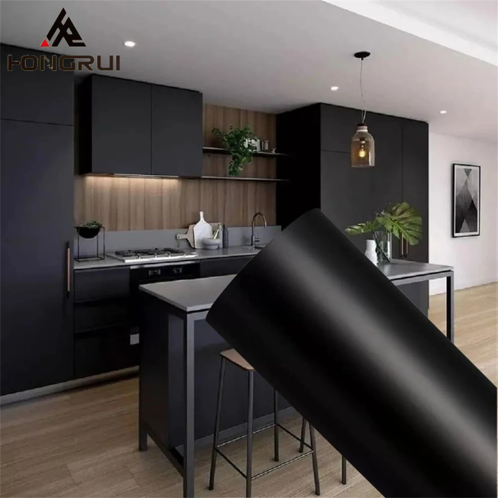 Papel Contact Adesivo 5 Metros Preto Fosco Lavável Promoção