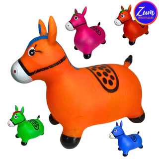 Cavalinho Upa Upa inflavel Pocoto Brinquedo Pula Pula Musica Infantil Com Musica e Led em Oferta na Shopee