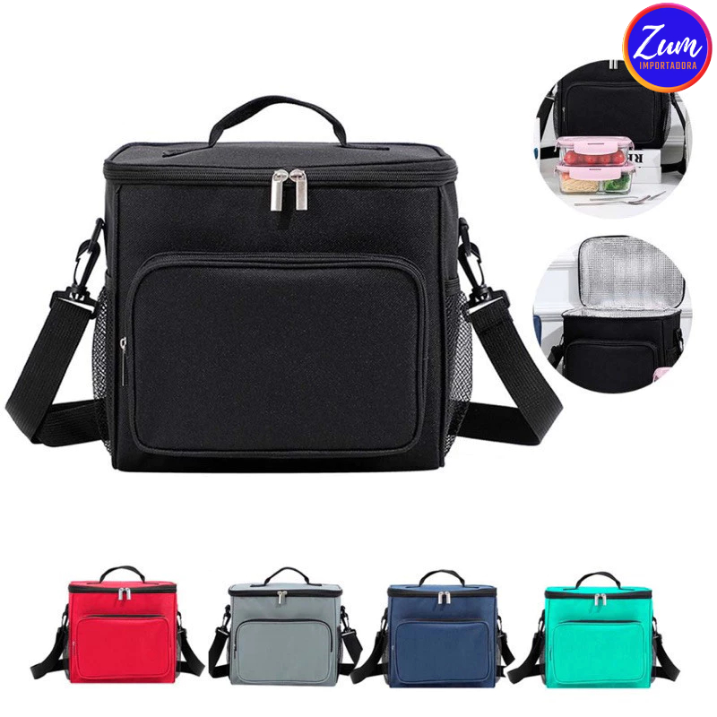 Bolsa Térmica Grande e Portátil para Marmita com Alça Ideal para o Trabalho Faculdade Uso Diário - SZJ-102