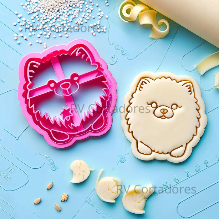 Cortadores Biscoito Raças Cachorros 1 - Pasta Americana molde Biscuit