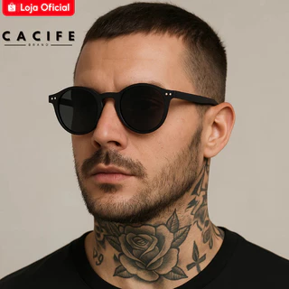 Óculos de Sol Milan Redondo Clássico Oldstyle Retrô Blogueira Steampunk uv400 Unissex