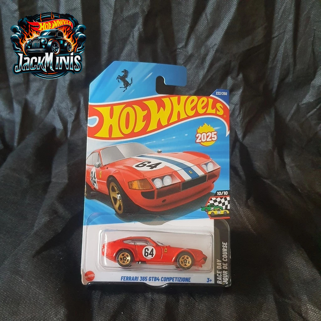 Hot Wheels - Ferrari 365 GTB4 Competizione - HW Race Day - 222/250